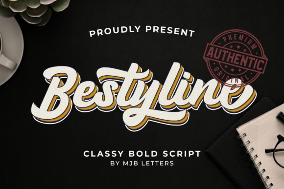 Bestyline: A Bold Script Font for Dynamic Branding