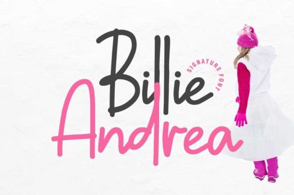 Billie Andrea: A Script Typeface for Modern Editorial Design