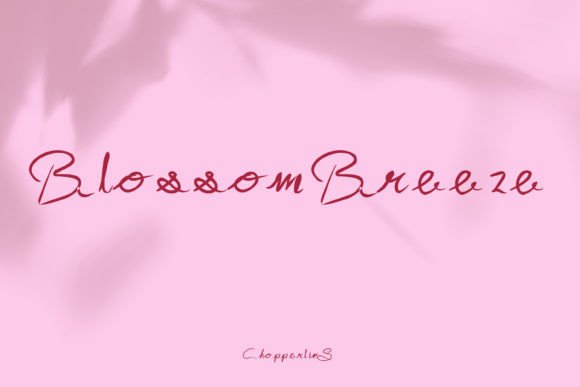 Blossombreeze: The Elegant Typeface for Modern Brand Identity