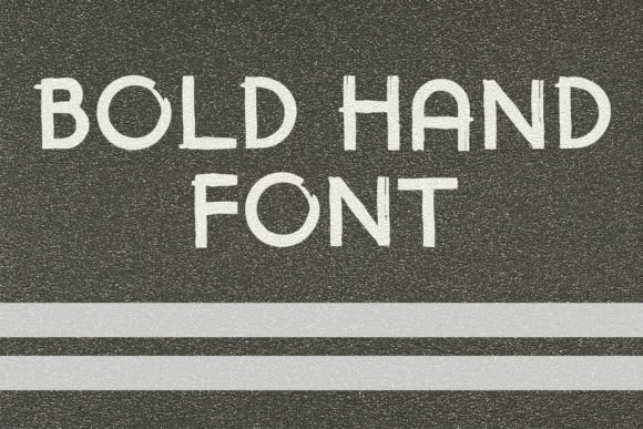 Bold Hand: A Font That Commands Attention
