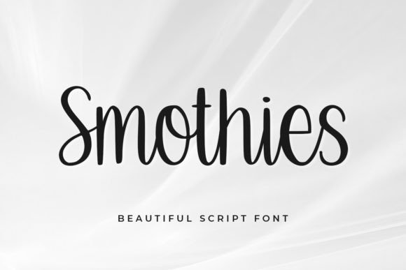 Bring Your Brand to Life with the Smothies Handwritten Typeface