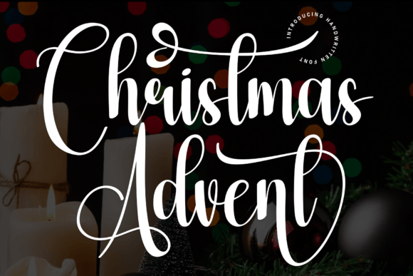 Christmas Advent: The Perfect Handwritten Font for Holiday Branding