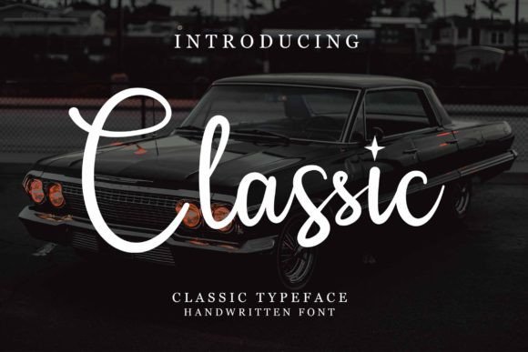 Classic: A Handwritten Font for Editorial Design