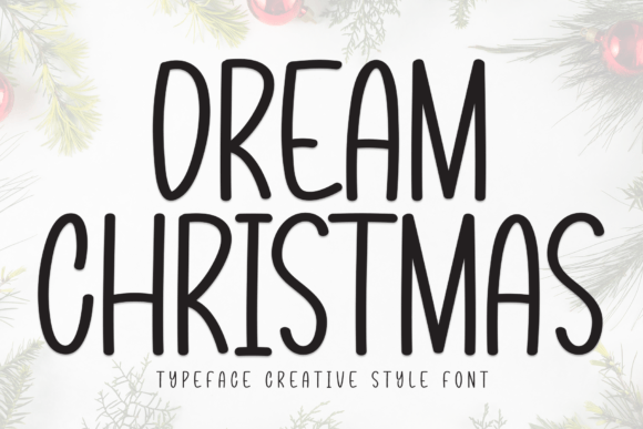 Dream Christmas Font for Festive Web Design