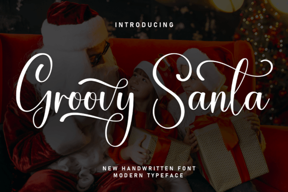 Groovy Santa: A Font That Elevates Your Brand’s Visual Story