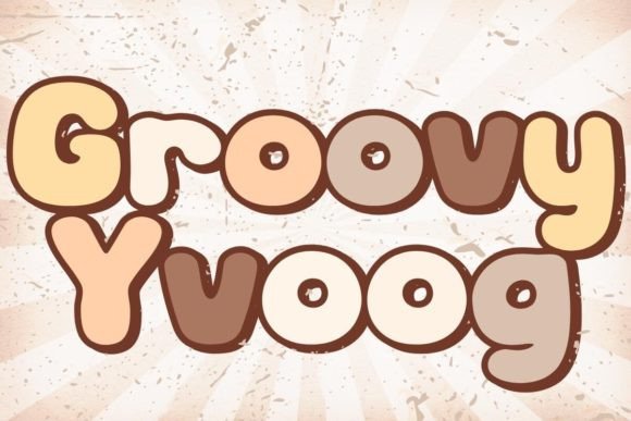 Groovy Yvoog: A Font That Elevates Brand Design
