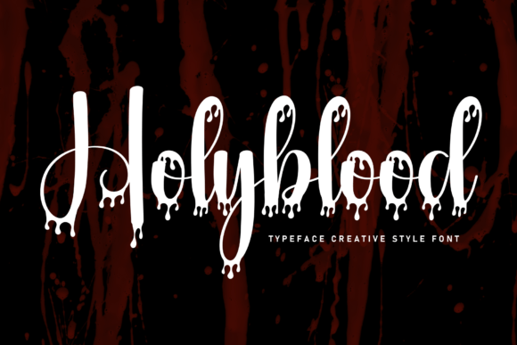 Holyblood Font for Modern Web Design