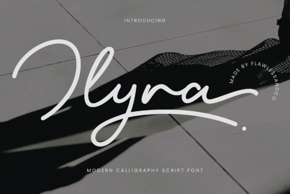 Ilyra – A Modern Calligraphy Script Font