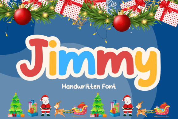 Jimmy: A Handwritten Typeface for Authentic Editorial Design