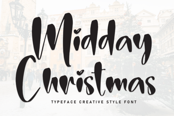 Midday Christmas Font Review for Holiday Campaigns