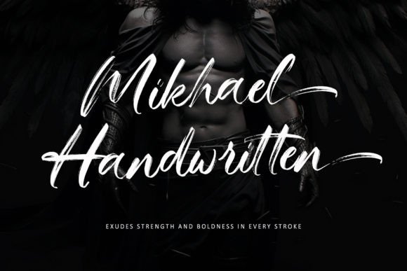 Mikhael Handwritten: A Dynamic Typeface for Modern Editorial Design