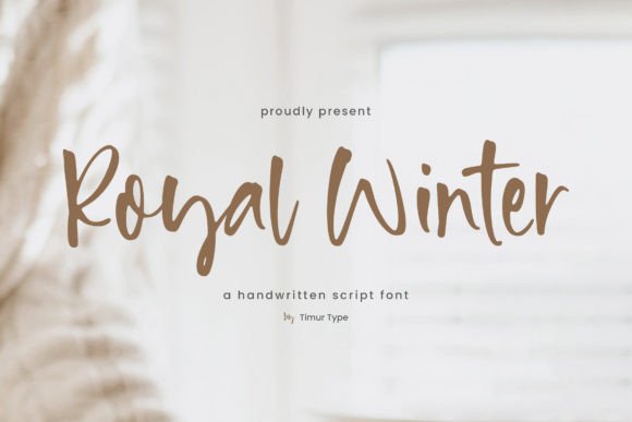 Royal Winter: A Font That Elevates Branding with Elegance