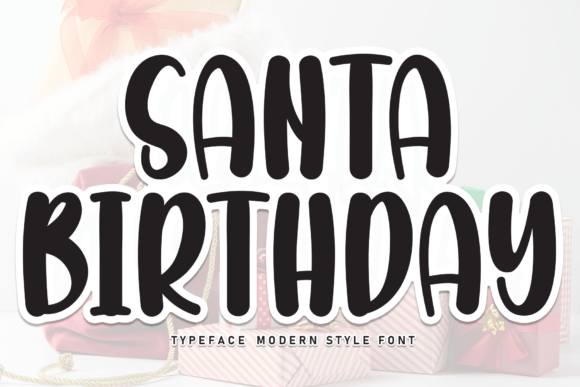Santa Birthday: The Handwritten Typeface for Festive Web Design