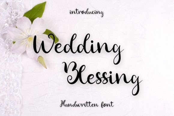 Wedding Blessing: A Timeless Typeface for Editorial Design