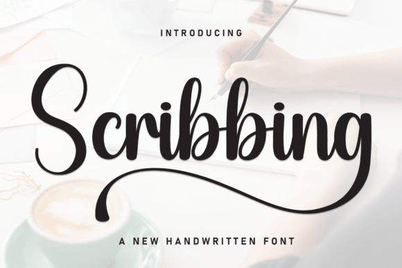Why Scribbing Is the Perfect Handwritten Font for Editorial Design