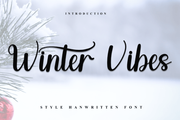 Winter Vibes: The Handwritten Typeface That Elevates Campaign Design