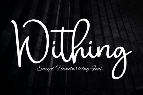 Withing: The Handwritten Typeface That Elevates Small Business Branding